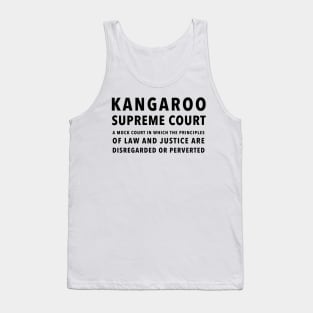 KANGAROO SUPREME COURT Tank Top